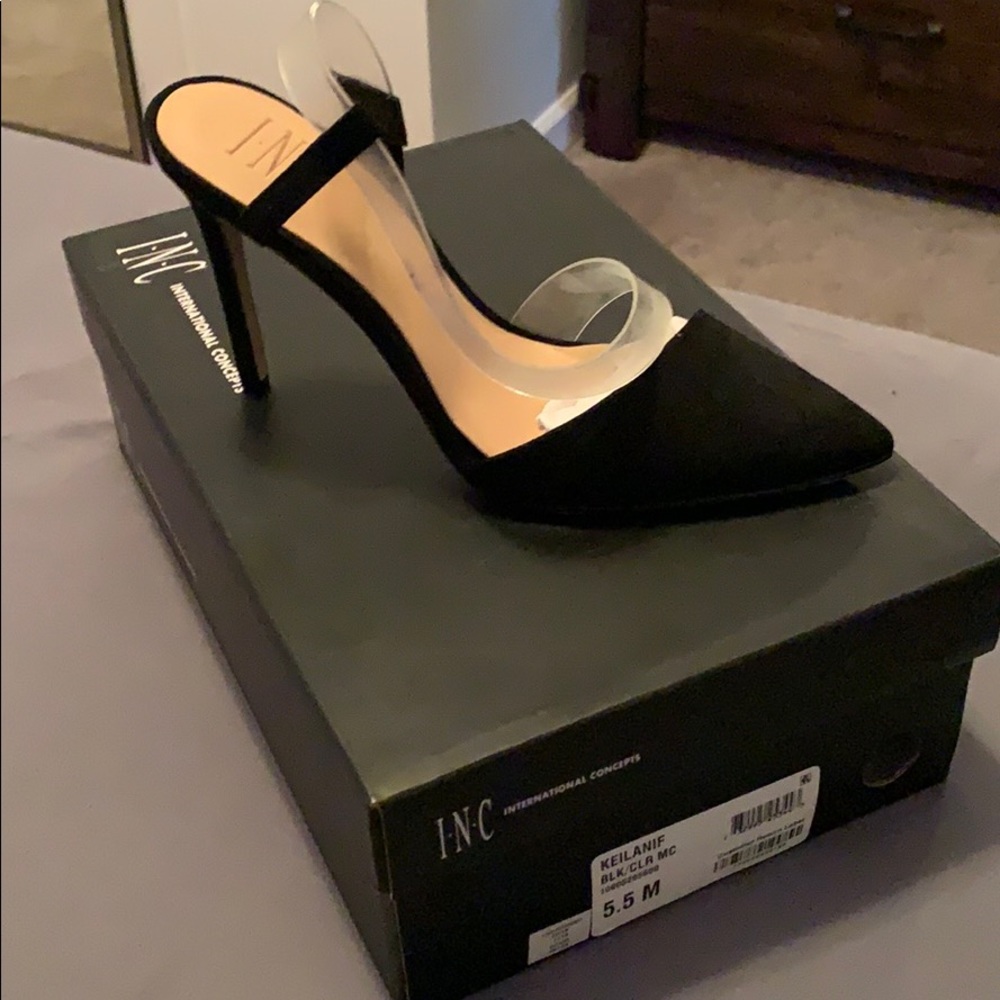 Black heels